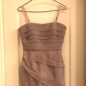 BCBG dusty mauve cocktail dress